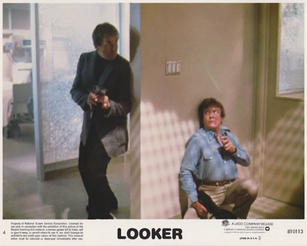 Looker (1981) USA Lobby Card featuring Albert Finney