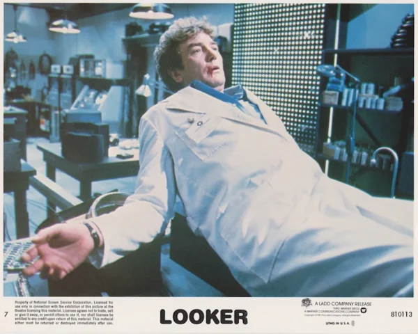 Looker (1981) USA Lobby Card featuring Albert Finney