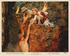 A vintage American cinema Lobby Card featuring a scene from Watusi (1959) NSS 59/65