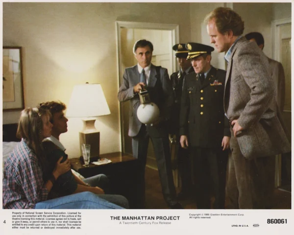 The Manhattan Project (1986) USA Lobby Card #04 NSS 860061 [scanned image]