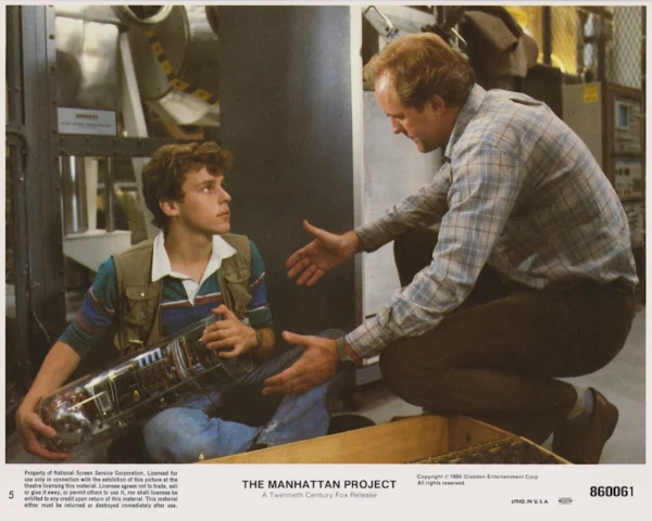 The Manhattan Project (1986) USA Lobby Card #05 NSS 860061 [scanned image]
