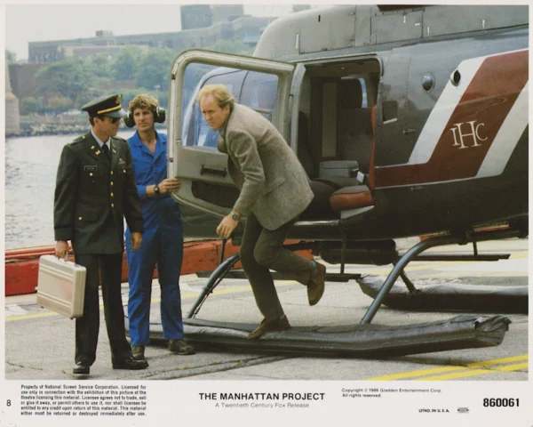 The Manhattan Project (1986) USA Lobby Card #08 NSS 860061 [scanned image]