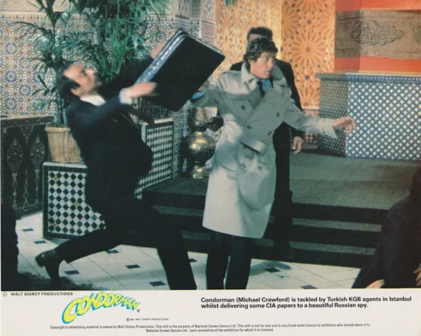 Condorman (1981) British "Front of House" colour lobby card [scanned-in image]