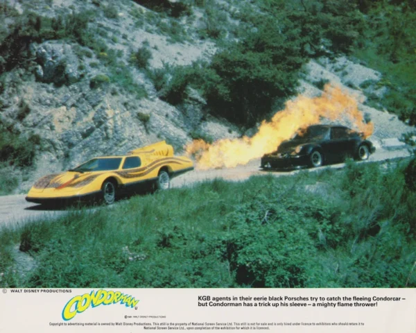 Condorman (1981) British "Front of House" colour lobby card [scanned-in image]