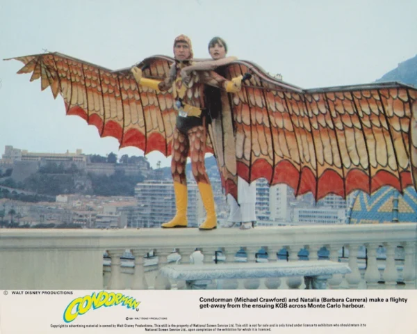 Condorman (1981) British "Front of House" colour lobby card [scanned-in image]