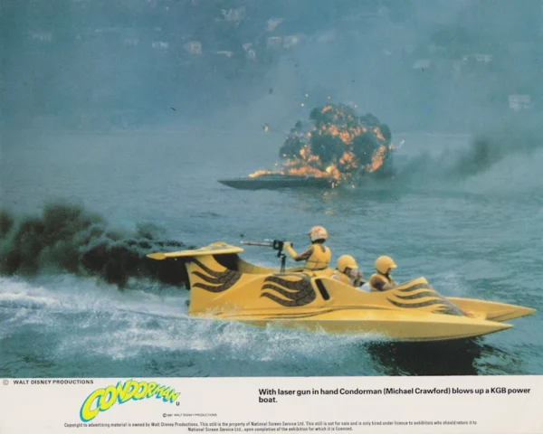 Condorman (1981) British "Front of House" colour lobby card [scanned-in image]