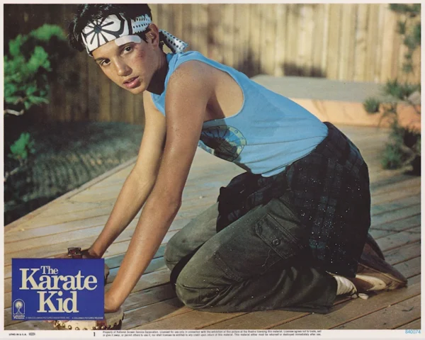 The Karate Kid (1984) USA Lobby Card #01 NSS 840074 [scanned-in image]