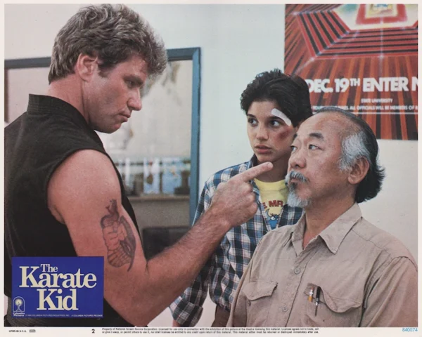 The Karate Kid (1984) USA Lobby Card #02 NSS 840074 [scanned-in image]