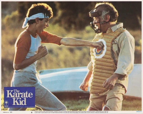 The Karate Kid (1984) USA Lobby Card #06 NSS 840074 [scanned-in image]