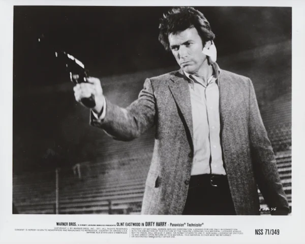 Clint Eastwood as Dirty Harry Callahan