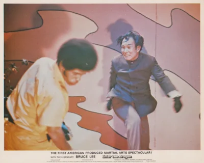 Enter the Dragon (1973) UK Lobby Card [scanned-in image]