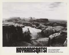 Koyaanisqatsi (1982) vintage press kit photograph