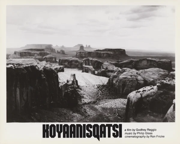 Koyaanisqatsi (1982) vintage press kit photograph