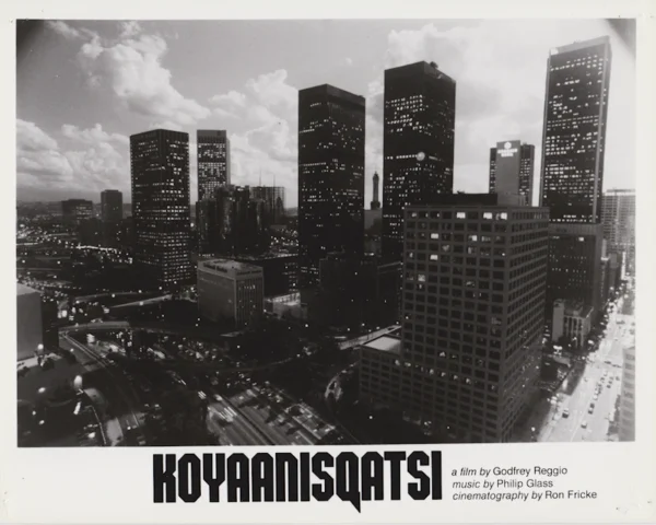 Koyaanisqatsi (1982) vintage press kit photograph