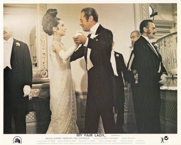 Audrey Hepburn and Rex Harrison