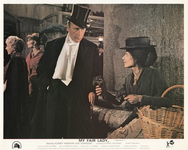 My Fair Lady (1964) British Front of House Lobby Card (scanned-in image)