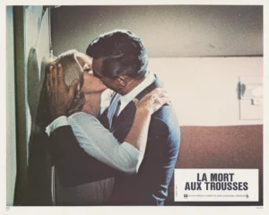 North by Northwest (1959) French Lobby Card (re-release)