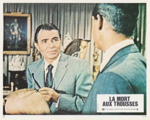 North by Northwest (1959) French Lobby Card (re-release)