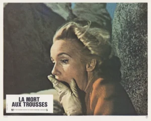 North by Northwest (1959) French Lobby Card (re-release)