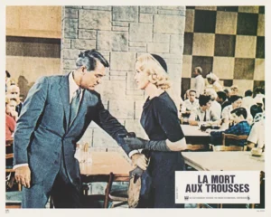 North by Northwest (1959) French Lobby Card (re-release)