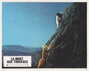 North by Northwest (1959) French Lobby Card (re-release)