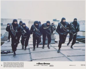 A scene from the SAS drama Who Dares Wins (1983)