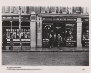 A scene from the film 84 Charing Cross Road (1987) [scanned-in image]