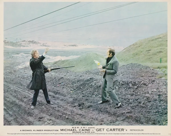 A scene from Mike Hodges' crime classic Get Carter (1971)