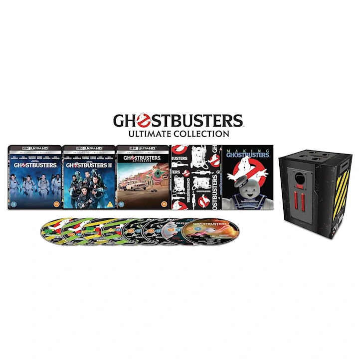 Ghostbusters: The Ultimate Collection [Blu-ray] (presentation shot)