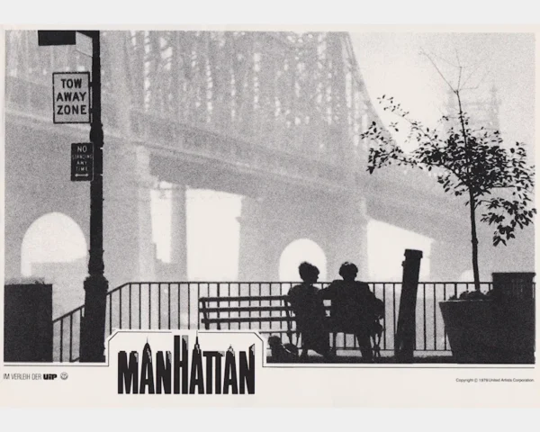 An iconic scene and vista from Woody Allen's Manhattan