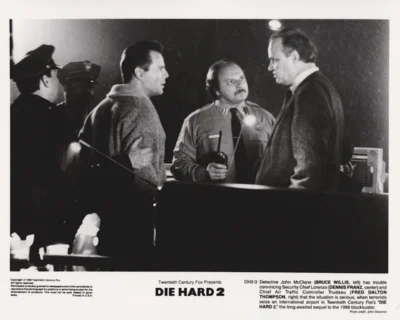 Die Hard 2 (1990) Press Kit Photo ref. DH2-3 [scanned-in image]