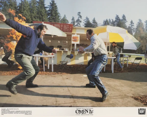 Omen IV: The Awakening (1991) vintage American lobby card