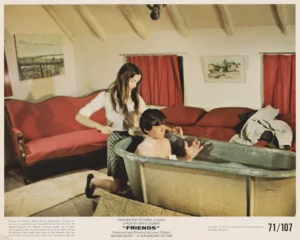 Friends (1971) NSS 71/107 vintage lobby card [scanned-in image]