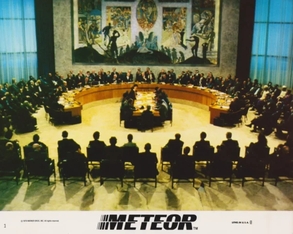 Meteor (1979) USA Lobby Card #01 [scanned-in image]