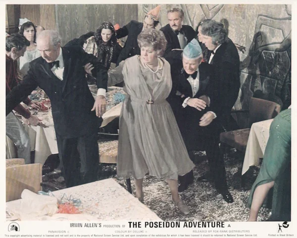 The Poseidon Adventure (1972) vintage cinema lobby card