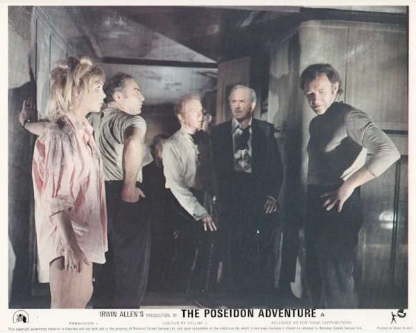 The Poseidon Adventure (1972) vintage cinema lobby card