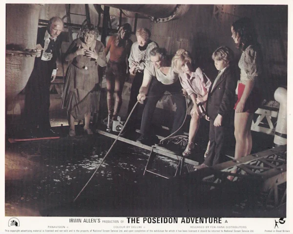 The Poseidon Adventure (1972) vintage cinema lobby card