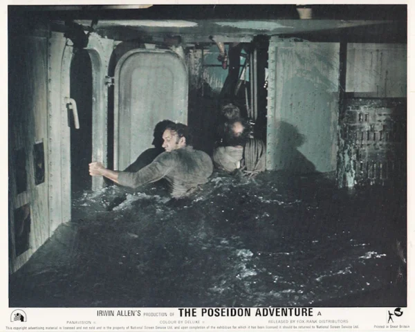 The Poseidon Adventure (1972) vintage cinema lobby card