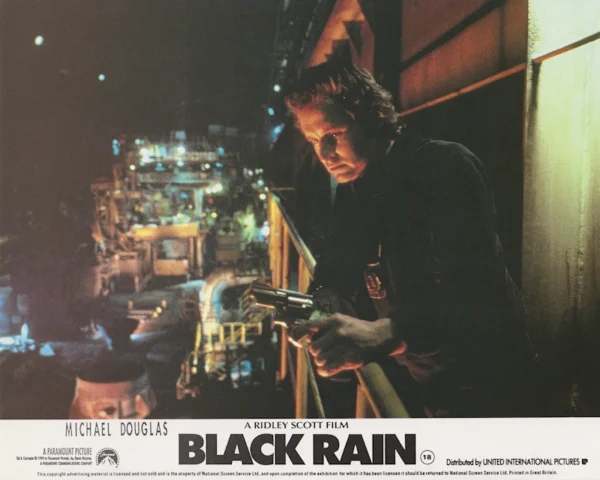 Michael Douglas in a scene from Black Rain (1990)