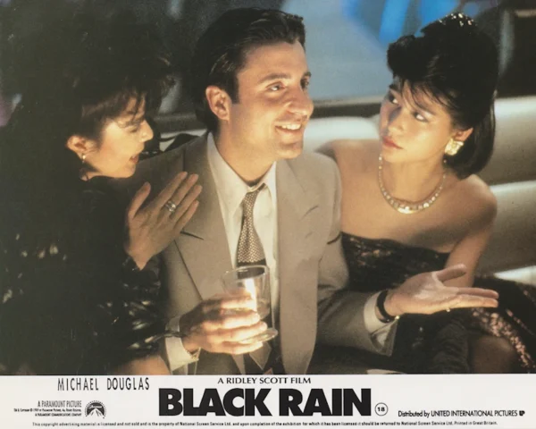 Andy Garcia in a scene from Black Rain (1990)