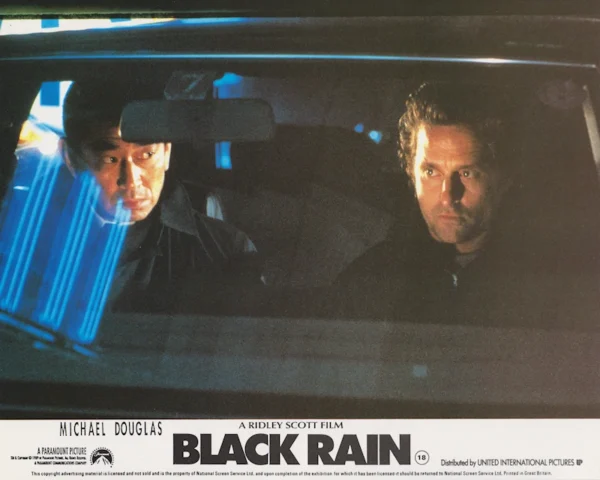 Black Rain (1990) UK Lobby Card