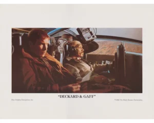 Deckard and Gaff (from the Blade Runner Portfolio) 1982