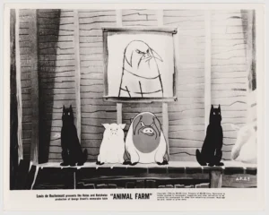 Animal Farm (1954) Press Photograph AF-24 [scanned-in image, with edges showing]