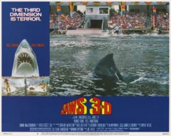 Jaws 3-D (1983) NSS 830095 USA Lobby Card #01 [scanned-in image]