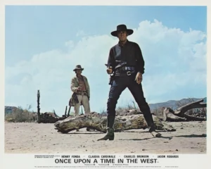 Once Upon a Time in the West (1968) [UK] Front of House Card [scanned-in image]