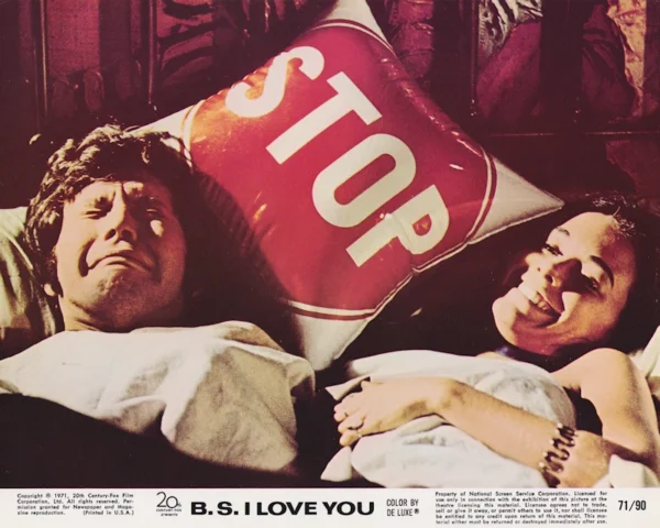 B.S. I Love You (1971) USA Lobby Card NSS 71/90 [scanned-in image]