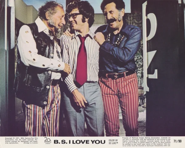 B.S. I Love You (1971) USA Lobby Card NSS 71/90 [scanned-in image]