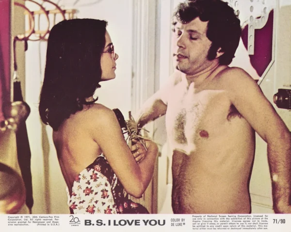 B.S. I Love You (1971) USA Lobby Card NSS 71/90 [scanned-in image]