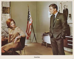 Dead Run (1967) USA Lobby Card featuring Ira von Fürstenberg and Peter Lawford