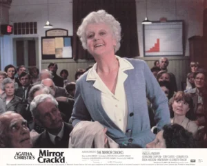 The Mirror Crack'd (1980) UK Front of House card [scanned-in image]